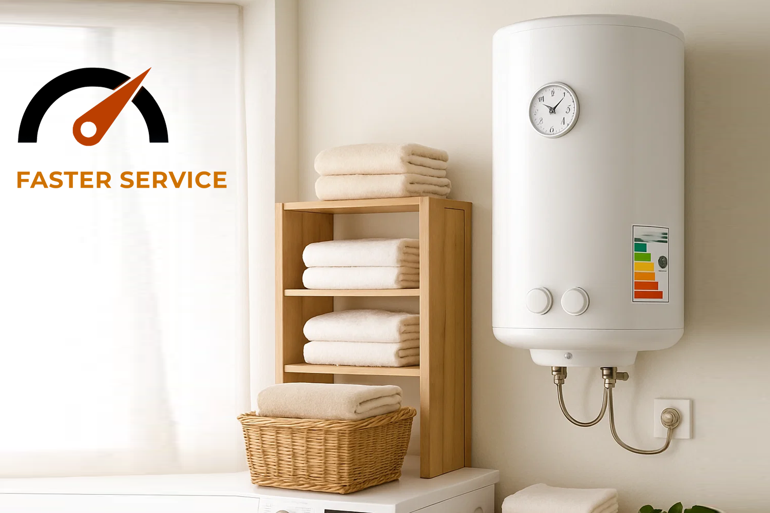 Fast Water Heater Recovery Time